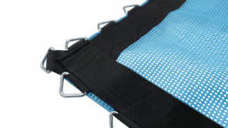 Typ 2 PVC Sprungtuch blau für Trampolinanlagen