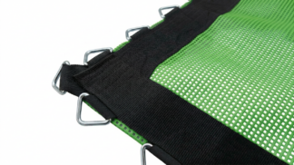 Typ 2 PVC Sprungtuch grün für Trampolinanlagen