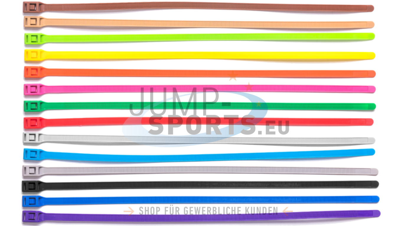 Bunte Kabelbinder