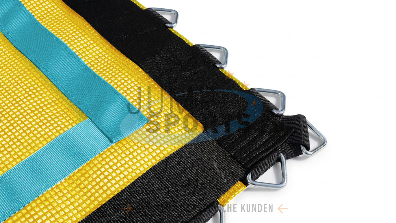 Typ 2 PVC Sprungtuch gelb für Trampolinanlagen